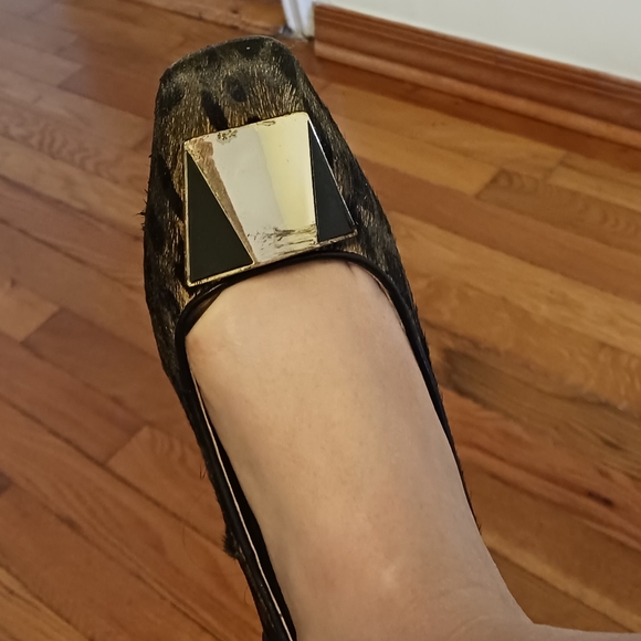 Isaac Misrahi leopard pump 9 - Picture 7 of 12